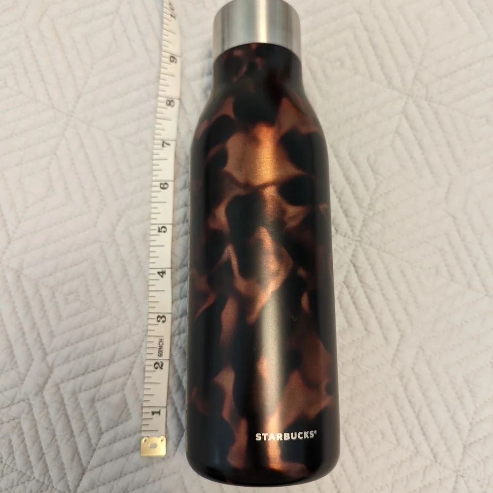 Starbucks Tortoise Shell Insulated Water Bottle